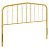 Modway Lennon Twin Metal Headboard MOD-6164-GLD In Gold Finish