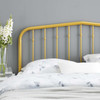 Modway Lennon Full Metal Headboard MOD-6165-GLD In Gold Finish