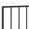 Modway Tatum Queen Metal Headboard MOD-6170-BLK In Black