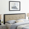 Modway Teagan Tufted Twin Headboard MOD-6172-BLK-BEI In Black & Beige