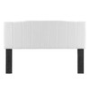 Modway Camilla Channel Tufted Twin Performance Velvet Headboard MOD-6181-WHI In White