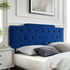 Modway Juliet Tufted King/California King Performance Velvet Headboard MOD-6186-NAV