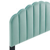 Modway Veronique Twin Performance Velvet Headboard MOD-6206-MIN In Mint Green