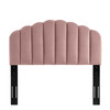 Modway Veronique King/California King Performance Velvet Headboard MOD-6208-DUS In Dusty Rose