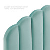 Modway Veronique King/California King Performance Velvet Headboard MOD-6208-MIN In Mint Green