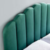 Modway Veronique King/California King Performance Velvet Headboard MOD-6208-TEA In Teal