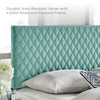 Modway Angela Twin Performance Velvet Headboard MOD-6209-MIN In Mint Green