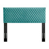 Modway Angela King Performance Velvet Headboard in Teal MOD-6211-TEA