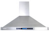XtremeAir PX15-W30, 30", LED lights, Baffle Filters W/ Grease Drain Tunnel, 1.0mm Non-Magnetic Stainless Steel Seamless Body, Wall Mount Range Hood
