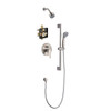 Dawn Everglades DSSES04BN Shower Set Complete with Trim/Valve/hand-shower In Brushed Nickel