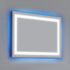 Dawn DLEDL52 LED Back Light Mirror wall hang with matte aluminum frame and Touch Sensor