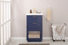 Design Element Klein 20" Single Sink Vanity In Blue S04-20-BLU