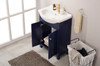 Design Element Marian 24" Single Sink Vanity In Blue S05-24-BLU