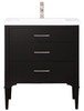 Design Element Mason 30" Single Sink Vanity In Espresso S01-30-ESP