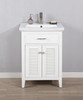 Design Element Cameron 24" Single Sink Vanity In White S09-24-WT