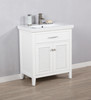 Design Element Cameron 30" Single Sink Vanity in White S09-30-WT