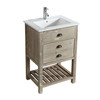 Design Element Asbury 24" Single Sink Vanity in Natural DEC4300-S