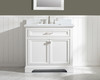 Design Element Milano 36" Single Vanity in White ML-36-WT