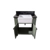 Legion Furniture 30" Pewter Greensink Vanity without Faucet WLF6022-PG