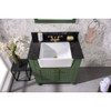 Legion Furniture 30" Vogue Green Sink Vanity without Faucet WLF6022-VG