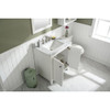 Legion Furniture 30" White Finish Sink Vanity Cabinet WLF2130-W