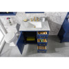 Legion Furniture 36" Blue Finish Sink Vanity Cabinet WLF2136-B