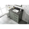 Legion Furniture 36" Pewter Green Finish Sink Vanity Cabinet WLF2136-PG