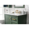 Legion Furniture 36" Vogue Green Finish Sink Vanity Cabinet WLF2136-VG