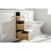 Legion Furniture 54" White Finish Double Sink Vanity Cabinet WLF2154-W