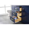 Legion Furniture 60" Blue Finish Double Sink Vanity Cabinet WLF2160D-B