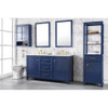 Legion Furniture 60" Blue Finish Double Sink Vanity Cabinet WLF2160D-B