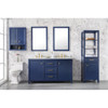 Legion Furniture 60" Blue Finish Double Sink Vanity Cabinet WLF2160D-B