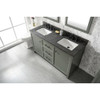 Legion Furniture 60" Pewter Green Finish Double Sink Vanity WLF2160D-PG