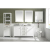 Legion Furniture 60" White Finish Double Sink Vanity Cabinet WLF2160D-W
