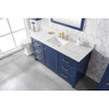 Legion Furniture 60" Blue Finish Single Sink Vanity Cabinet WLF2160S-B