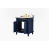 Legion Furniture 30" Blue Finish Sink Vanity Cabinet WLF2230-B