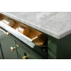 Legion Furniture 36" Vogue Green Finish Sink Vanity Cabinet WLF2236-VG