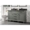 Legion Furniture 54" Pewter Green Finish Double Sink Vanity WLF2254-PG