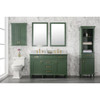 Legion Furniture 54" Vogue Green Finish Double Sink Vanity WLF2254-VG