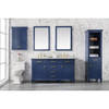 Legion Furniture 60" Blue Finish Double Sink Vanity Cabinet WLF2260D-B