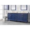 Legion Furniture 80" Blue Double Sink Vanity Cabinet WLF2280-B