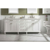 Legion Furniture 80" White Double Single Sink Vanity Cabinet WLF2280-W