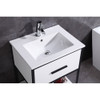 Legion Furniture 24" White Finish Sink Vanity WH7024-WH-PVC