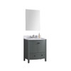 Legion Furniture 30" Pewter Green Bathroom Vanity - WT9309-30-PG-PVC