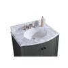 Legion Furniture 30" Pewter Green Bathroom Vanity - WT9309-30-PG-PVC