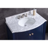 Legion Furniture 36" Blue Bathroom Vanity WT9309-36-B-PVC