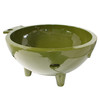 ALFI brand FireHotTub-OG The Round Fire Burning Portable Outdoor Hot Bath In Olive Green Tub