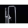 ANZZI Moray Series 2-Handle Freestanding Tub Faucet in Polished Chrome