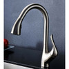 ANZZI Elysian Farmhouse 36 in. Double Bowl Kitchen Sink with Accent Faucet in Brushed Nickel