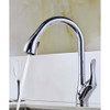 ANZZI VANGUARD Undermount 30 in. Single Bowl Kitchen Sink with Accent Faucet in Polished Chrome